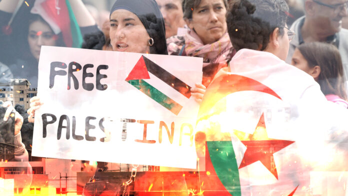 Protestas en Palestina